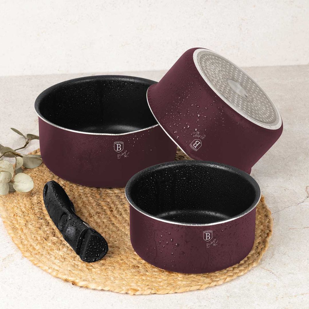 ZESTAW GARNKÓW TYTANOWYCH 12 ELEM. BERLINGER HAUS BH-8250 LEONARDO